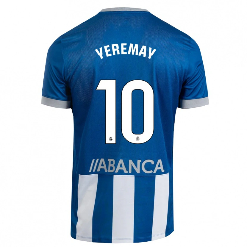 Danxen Heren Yeremay Hernández #10 Blauw Grijs Wit Thuisshirt Thuistenue 2026/27 T-Shirt België