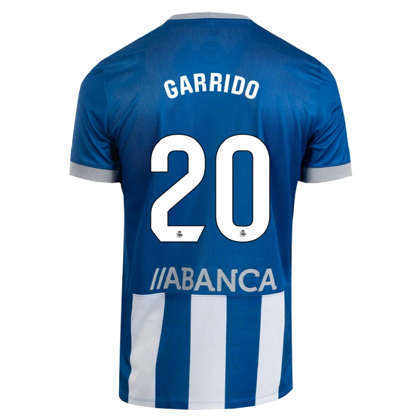 Danxen Heren Jaime Garrido #20 Blauw Grijs Wit Thuisshirt Thuistenue 2026/27 T-Shirt België