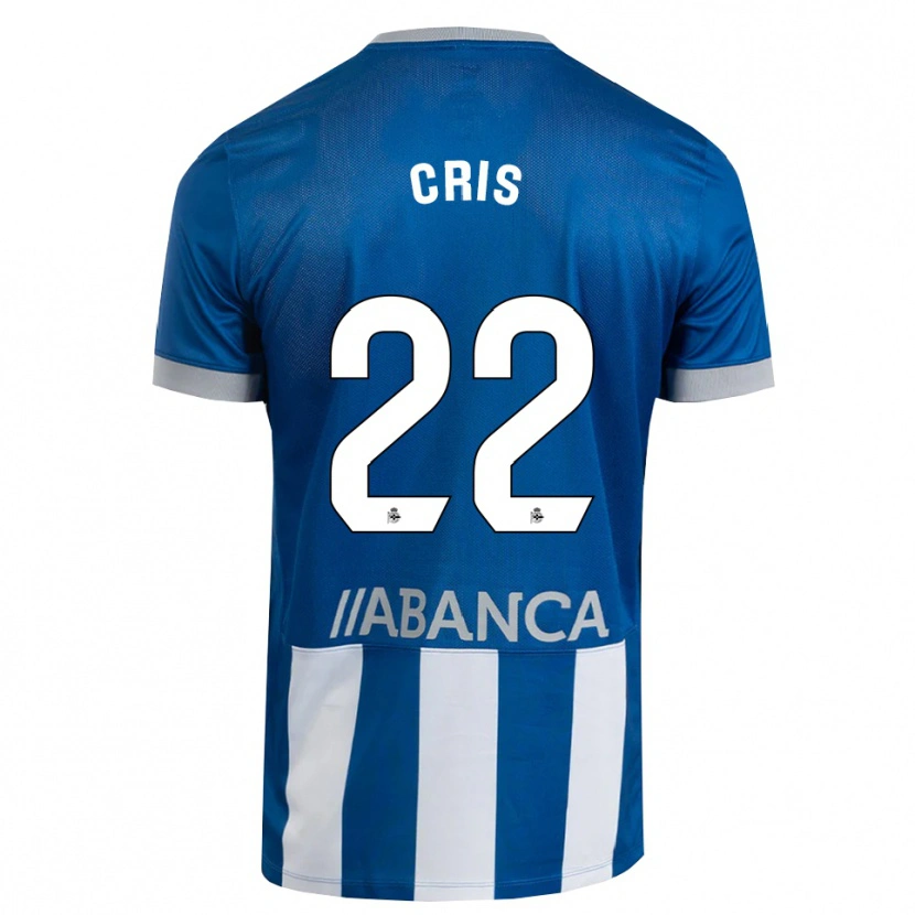 Danxen Heren Cris #22 Blauw Grijs Wit Thuisshirt Thuistenue 2026/27 T-Shirt België