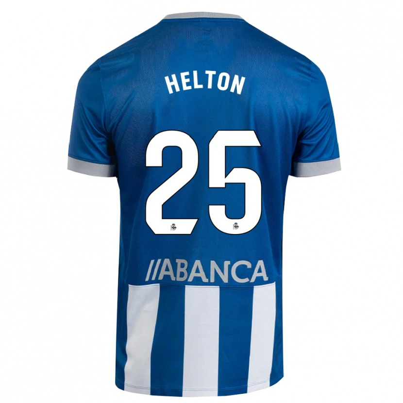Danxen Heren Helton Leite #25 Blauw Grijs Wit Thuisshirt Thuistenue 2026/27 T-Shirt België