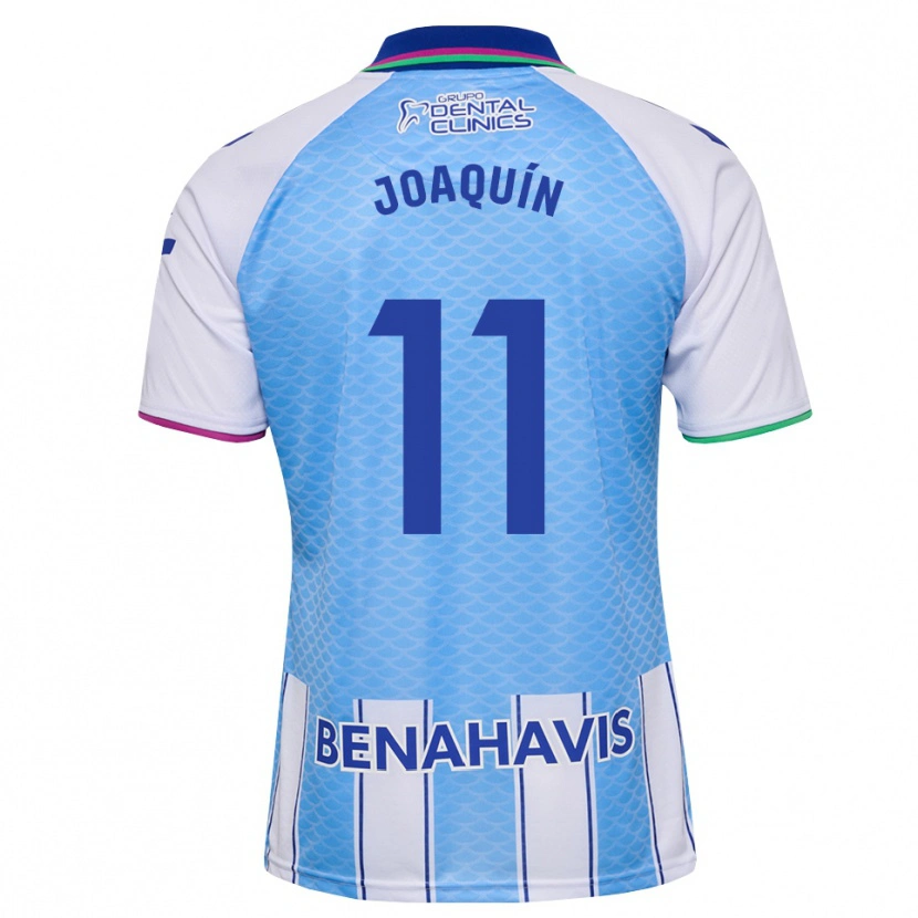 Danxen Heren Joaquín Muñoz #11 Diep Hemelsblauw Wit Thuisshirt Thuistenue 2026/27 T-Shirt België