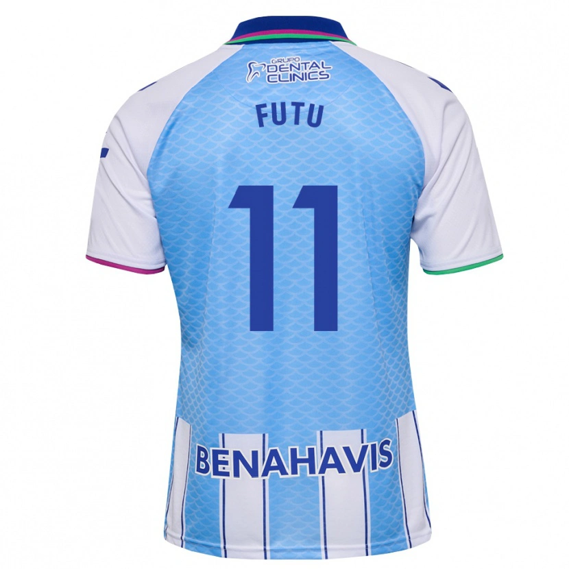 Danxen Heren Mirian Córdoba Álvarez #11 Diep Hemelsblauw Wit Thuisshirt Thuistenue 2026/27 T-Shirt België