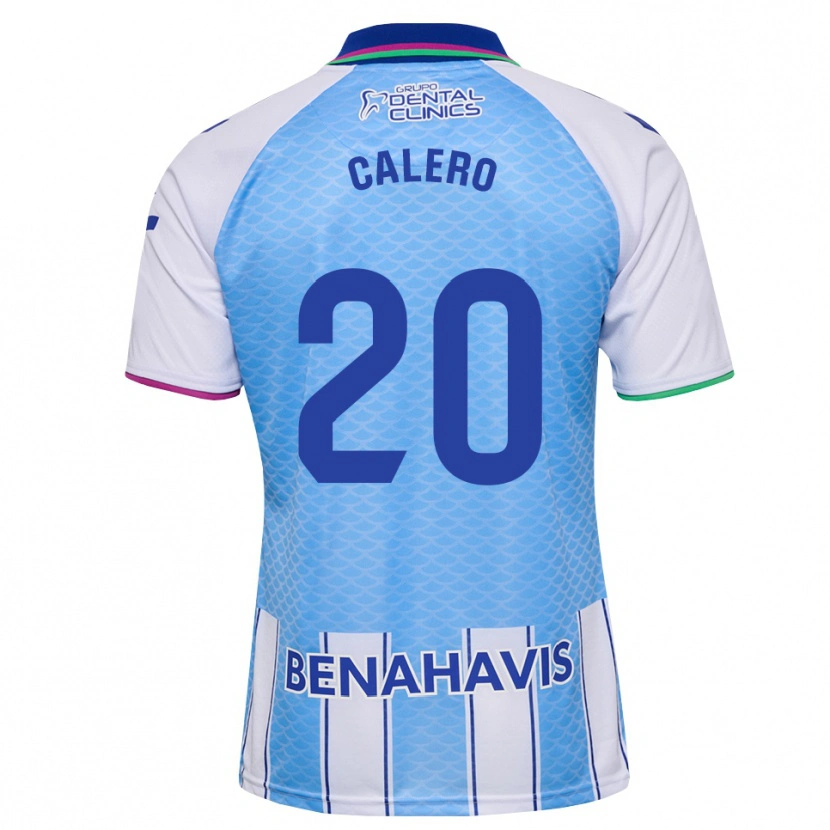 Danxen Heren Fernando Calero #20 Diep Hemelsblauw Wit Thuisshirt Thuistenue 2026/27 T-Shirt België
