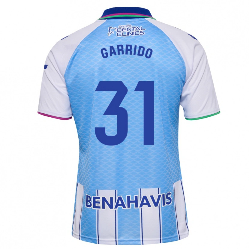 Danxen Heren Rafita Garrido #31 Diep Hemelsblauw Wit Thuisshirt Thuistenue 2026/27 T-Shirt België