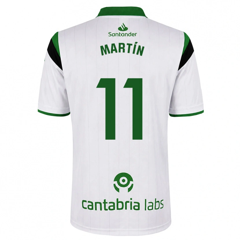 Danxen Heren Andrés Martín #11 Wit Groen Zwart Thuisshirt Thuistenue 2026/27 T-Shirt België