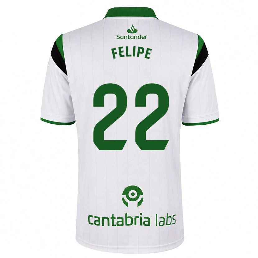Danxen Heren Pedro Felipe #22 Wit Groen Zwart Thuisshirt Thuistenue 2026/27 T-Shirt België