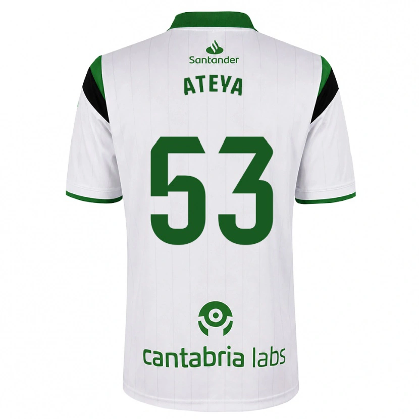 Danxen Heren Belal Ateya #53 Wit Groen Zwart Thuisshirt Thuistenue 2026/27 T-Shirt België