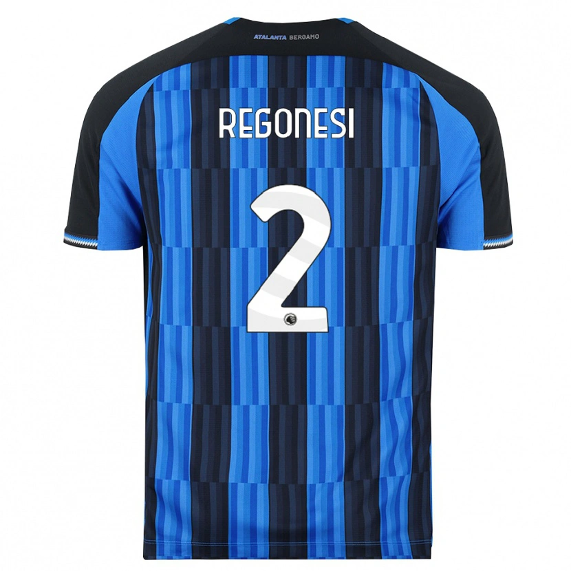 Danxen Heren Nicolò Regonesi #2 Blauw Zwart Rood Thuisshirt Thuistenue 2026/27 T-Shirt België