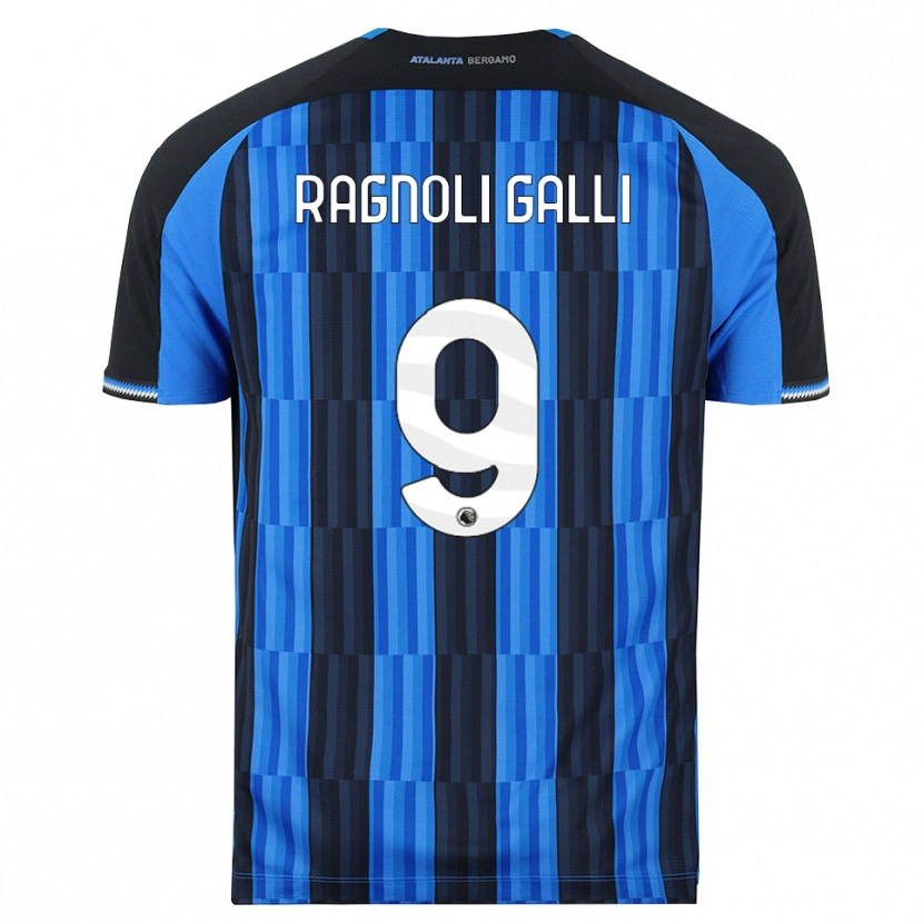Danxen Heren Federico Ragnoli Galli #9 Blauw Zwart Rood Thuisshirt Thuistenue 2026/27 T-Shirt België