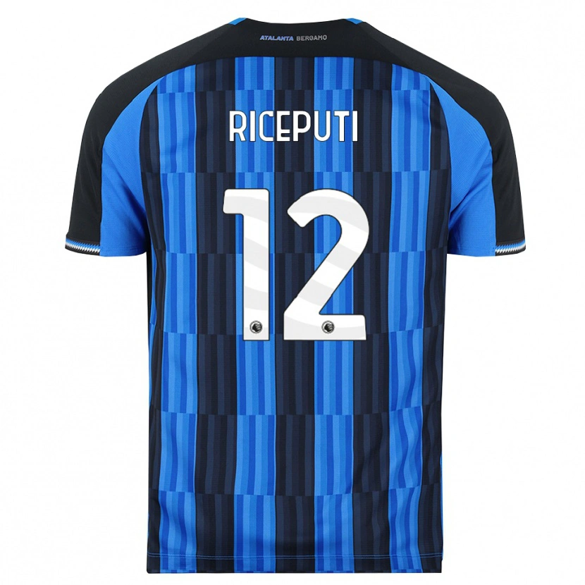 Danxen Heren Davide Riceputi #12 Blauw Zwart Rood Thuisshirt Thuistenue 2026/27 T-Shirt België