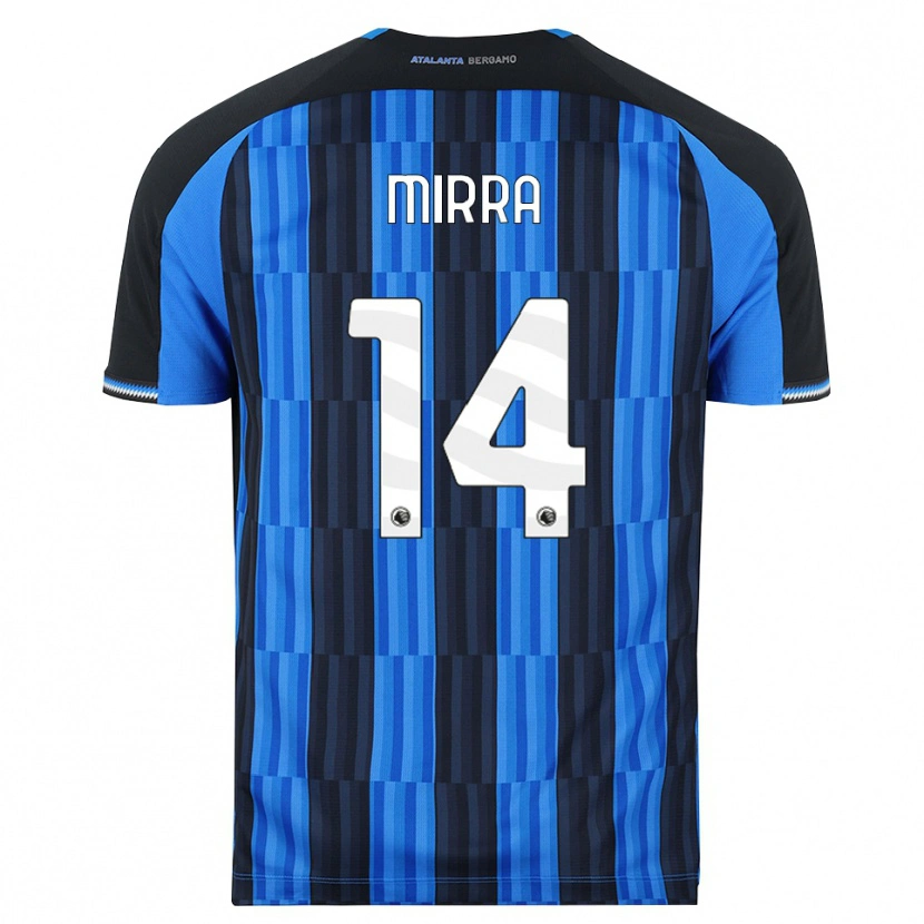 Danxen Heren Jacopo Mirra #14 Blauw Zwart Rood Thuisshirt Thuistenue 2026/27 T-Shirt België