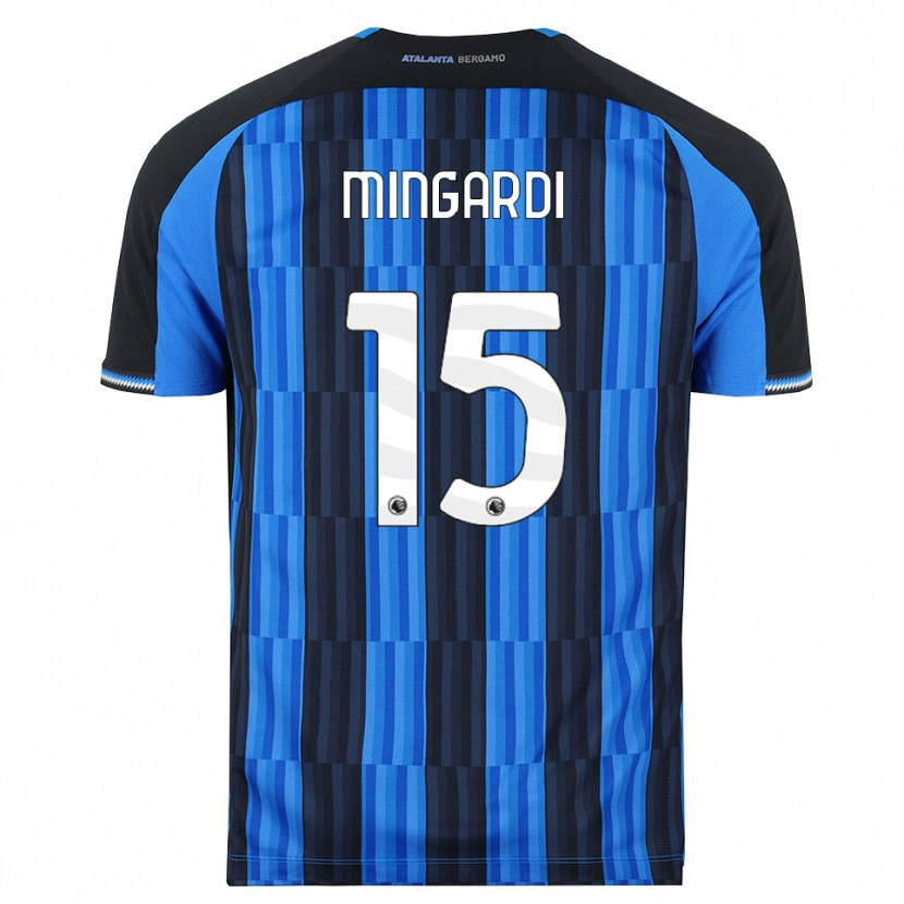 Danxen Heren Davide Mingardi #15 Blauw Zwart Rood Thuisshirt Thuistenue 2026/27 T-Shirt België