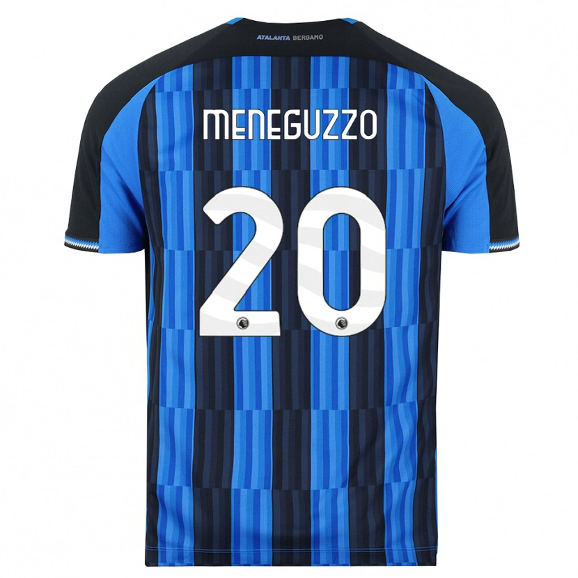 Danxen Heren Davide Meneguzzo #20 Blauw Zwart Rood Thuisshirt Thuistenue 2026/27 T-Shirt België