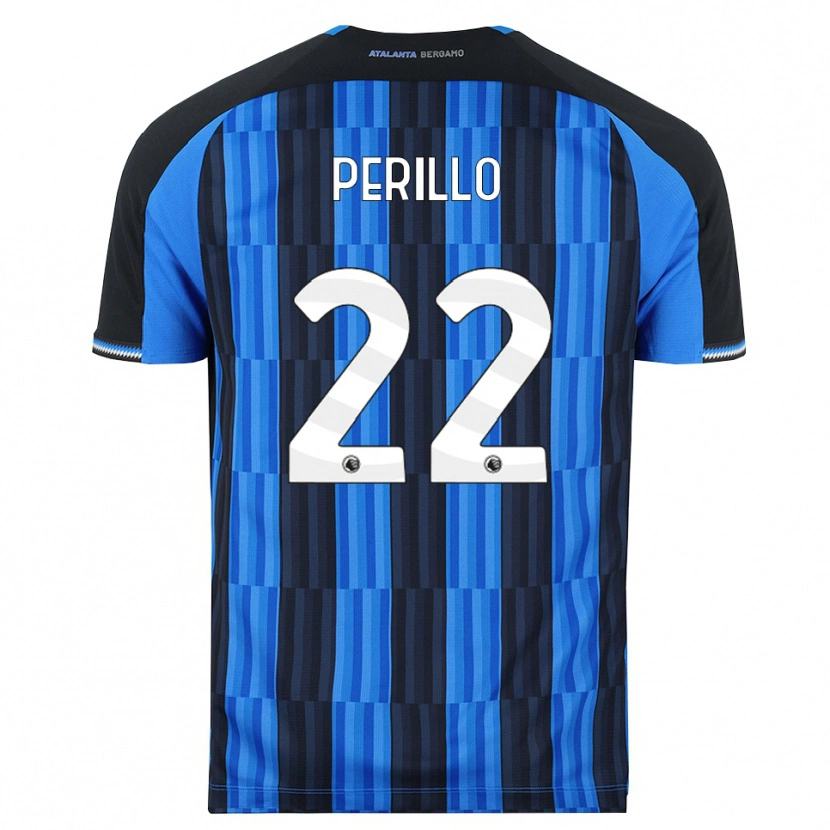Danxen Heren Diego Perillo #22 Blauw Zwart Rood Thuisshirt Thuistenue 2026/27 T-Shirt België