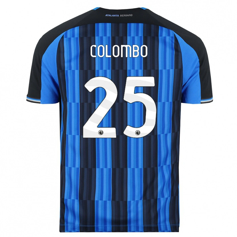Danxen Heren Matteo Colombo #25 Blauw Zwart Rood Thuisshirt Thuistenue 2026/27 T-Shirt België