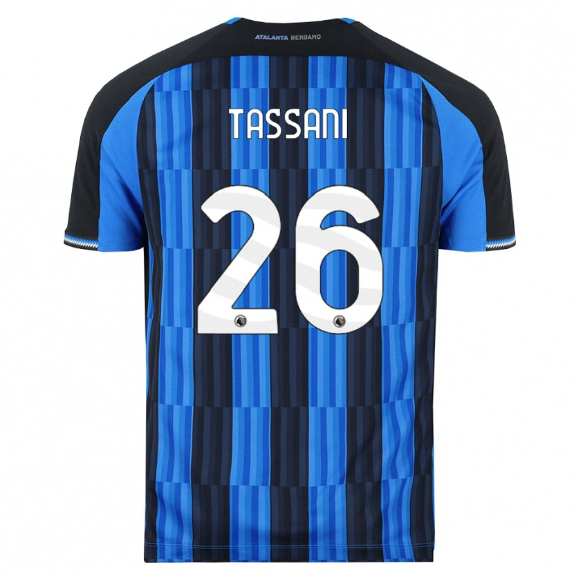Danxen Heren Alessandro Tassani #26 Blauw Zwart Rood Thuisshirt Thuistenue 2026/27 T-Shirt België