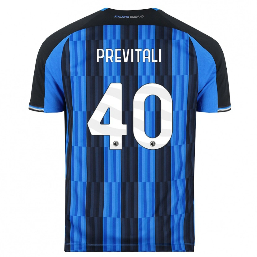 Danxen Heren Cristian Previtali #40 Blauw Zwart Rood Thuisshirt Thuistenue 2026/27 T-Shirt België