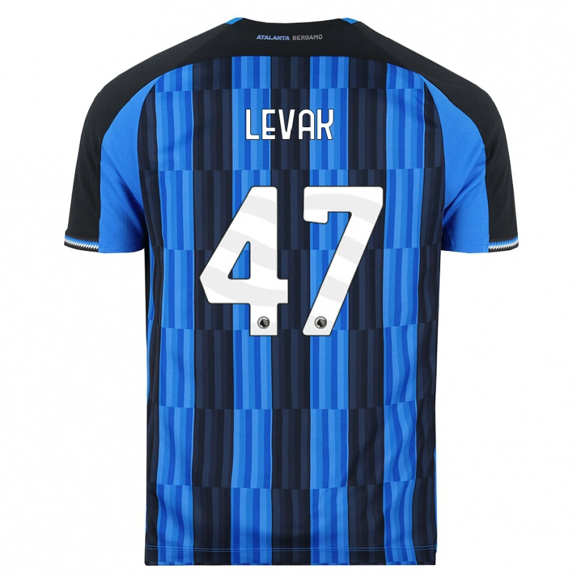 Danxen Heren Sergej Levak #47 Blauw Zwart Rood Thuisshirt Thuistenue 2026/27 T-Shirt België
