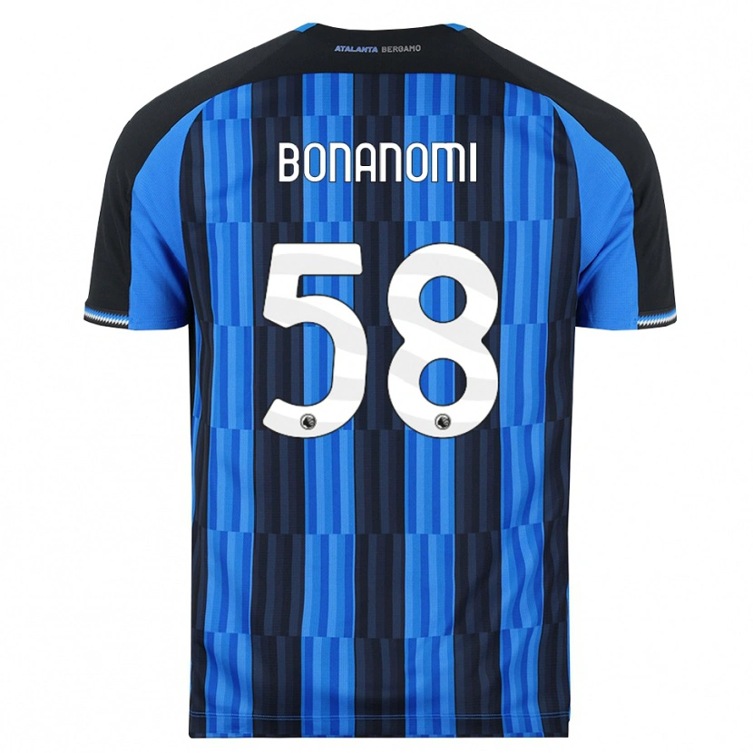 Danxen Heren Andrea Bonanomi #58 Blauw Zwart Rood Thuisshirt Thuistenue 2026/27 T-Shirt België