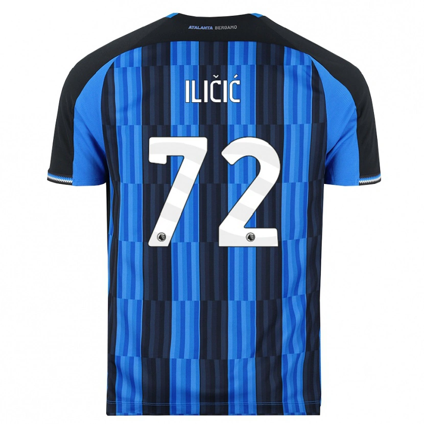 Danxen Heren Josip Ilicic #72 Blauw Zwart Rood Thuisshirt Thuistenue 2026/27 T-Shirt België