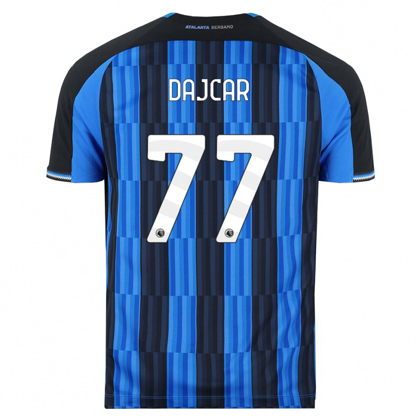 Danxen Heren Matevz Dajcar #77 Blauw Zwart Rood Thuisshirt Thuistenue 2026/27 T-Shirt België
