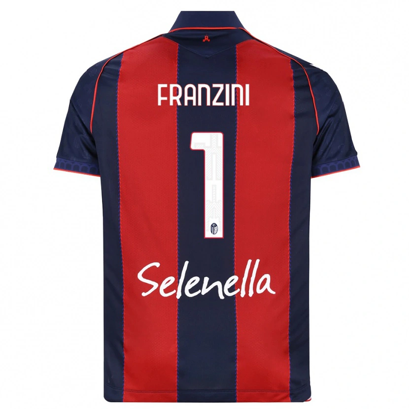 Danxen Heren Davide Franzini #1 Koninklijk Blauw Rood Wit Thuisshirt Thuistenue 2026/27 T-Shirt België