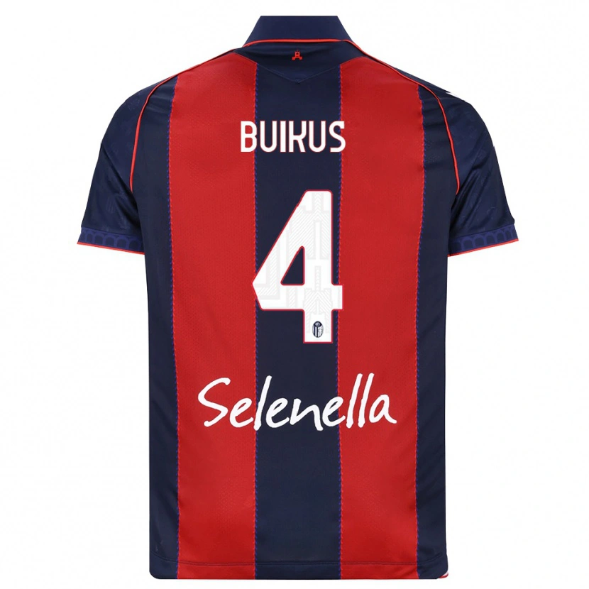 Danxen Heren Adomas Buikus #4 Koninklijk Blauw Rood Wit Thuisshirt Thuistenue 2026/27 T-Shirt België