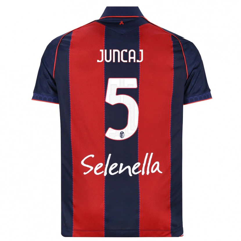 Danxen Heren Flavio Juncaj #5 Koninklijk Blauw Rood Wit Thuisshirt Thuistenue 2026/27 T-Shirt België