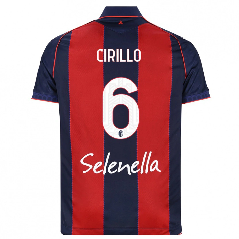 Danxen Heren Pasquale Cirillo #6 Koninklijk Blauw Rood Wit Thuisshirt Thuistenue 2026/27 T-Shirt België
