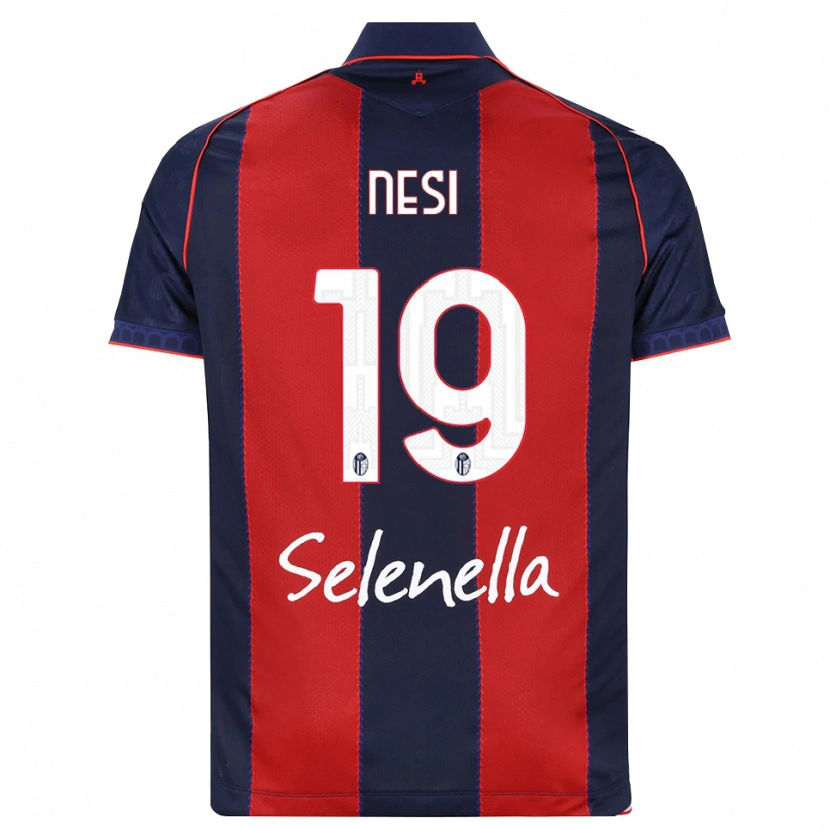 Danxen Heren Luca Nesi #19 Koninklijk Blauw Rood Wit Thuisshirt Thuistenue 2026/27 T-Shirt België