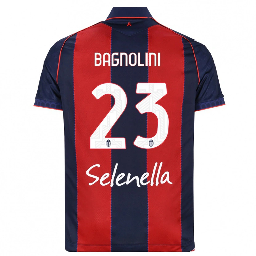 Danxen Heren Nicola Bagnolini #23 Koninklijk Blauw Rood Wit Thuisshirt Thuistenue 2026/27 T-Shirt België