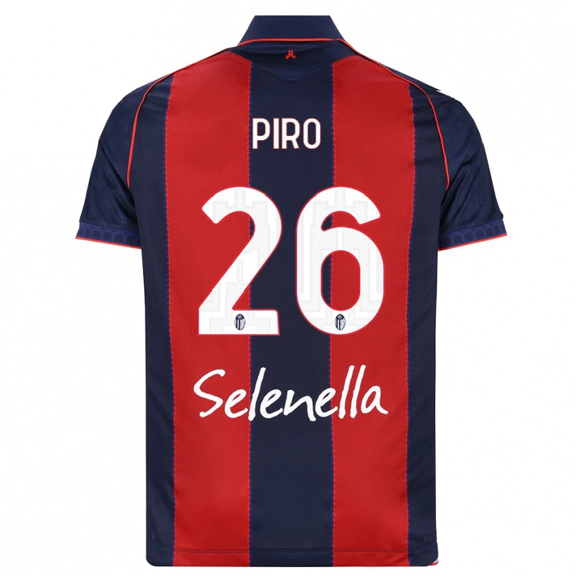 Danxen Heren Christian Piro #26 Koninklijk Blauw Rood Wit Thuisshirt Thuistenue 2026/27 T-Shirt België