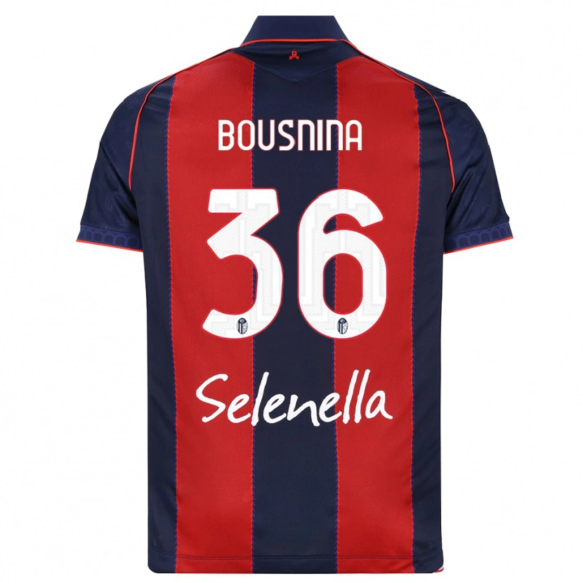 Danxen Heren Farès Bousnina #36 Koninklijk Blauw Rood Wit Thuisshirt Thuistenue 2026/27 T-Shirt België