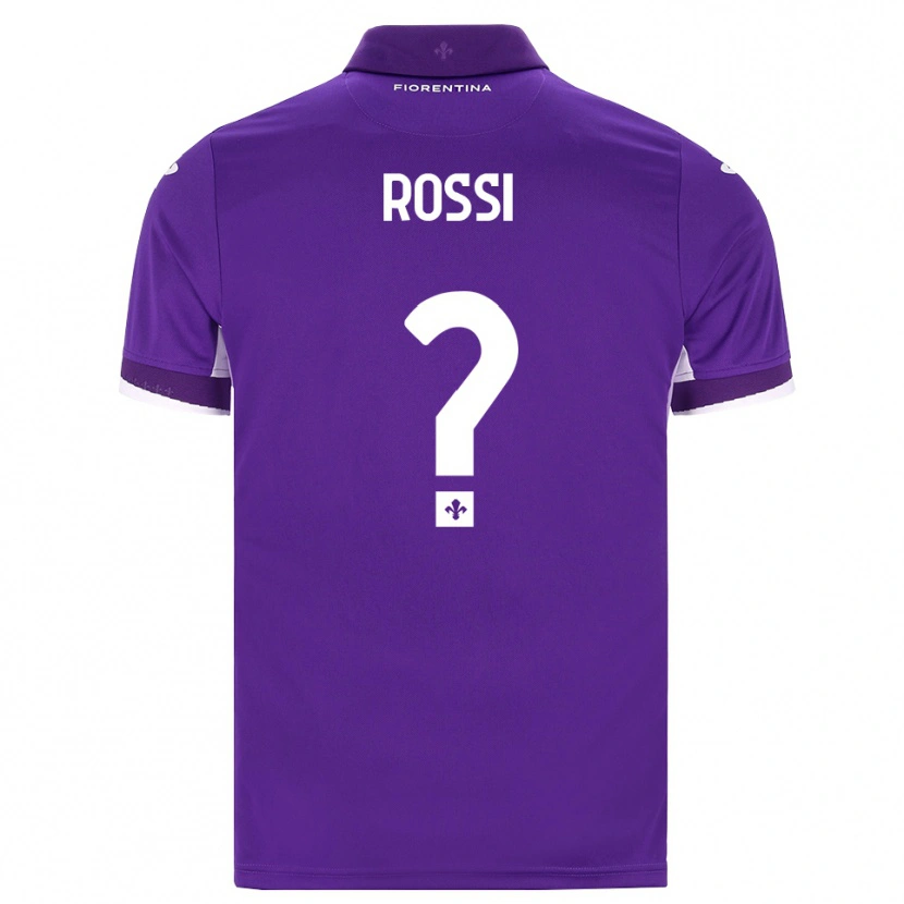 Danxen Heren Alessandro Rossi #0 Paars Wit Roze Thuisshirt Thuistenue 2026/27 T-Shirt België