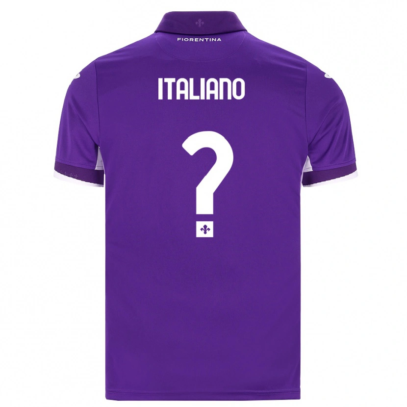 Danxen Heren Riccardo Italiano #0 Paars Wit Roze Thuisshirt Thuistenue 2026/27 T-Shirt België