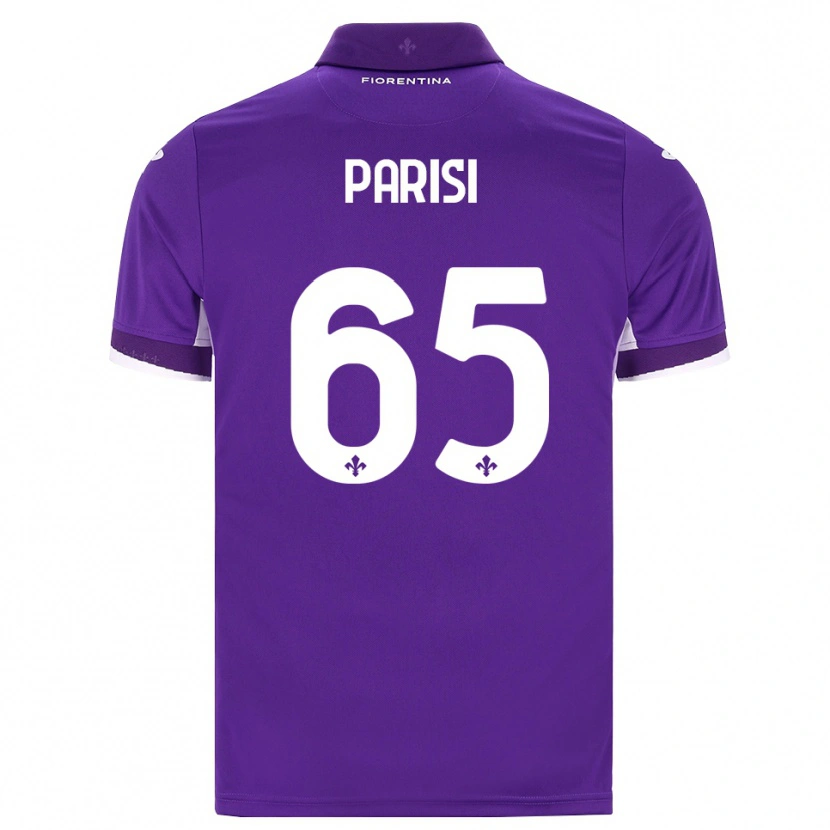 Danxen Heren Fabiano Parisi #65 Paars Wit Roze Thuisshirt Thuistenue 2026/27 T-Shirt België