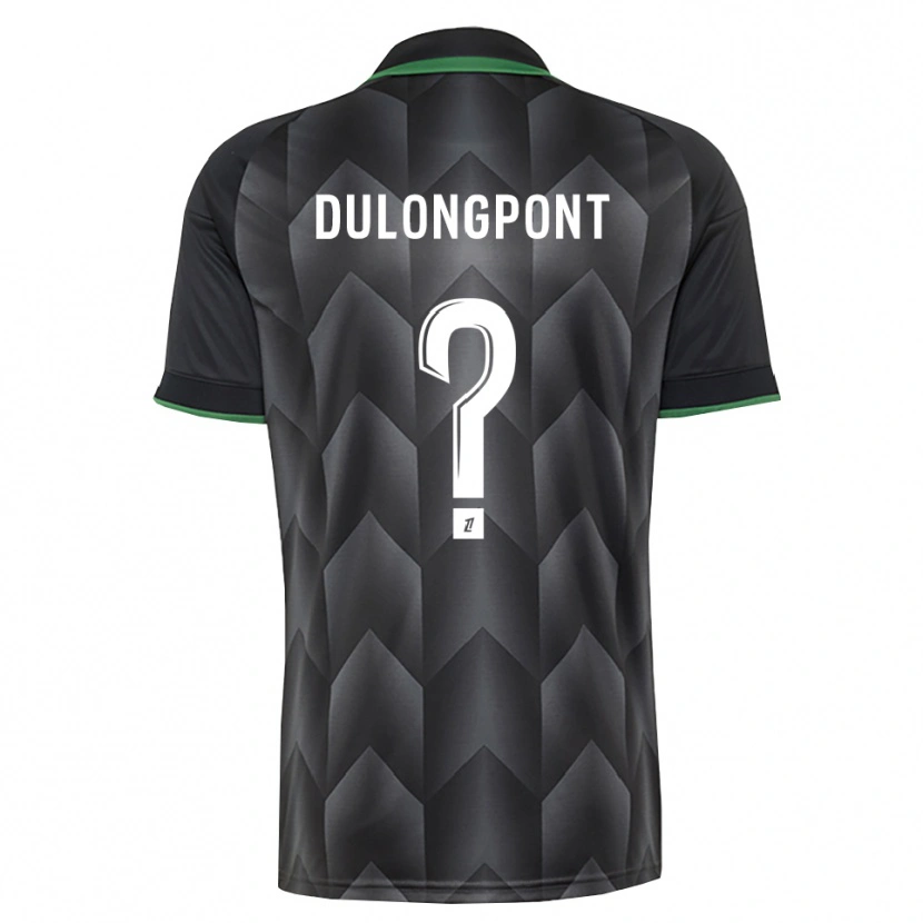 Danxen Heren Tom Dulongpont #0 Wit Zwart Groen Uitshirt Uittenue 2026/27 T-Shirt België