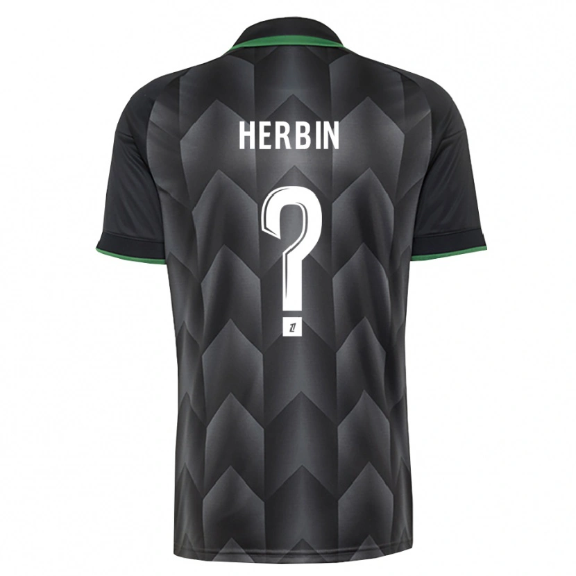 Danxen Heren Grégoire Herbin #0 Wit Zwart Groen Uitshirt Uittenue 2026/27 T-Shirt België