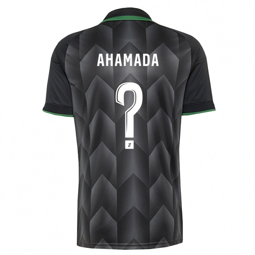 Danxen Heren Nelson Ahamada #0 Wit Zwart Groen Uitshirt Uittenue 2026/27 T-Shirt België