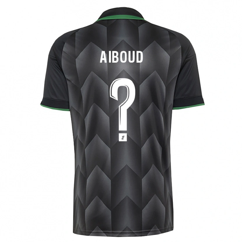 Danxen Heren Rayan Aiboud #0 Wit Zwart Groen Uitshirt Uittenue 2026/27 T-Shirt België