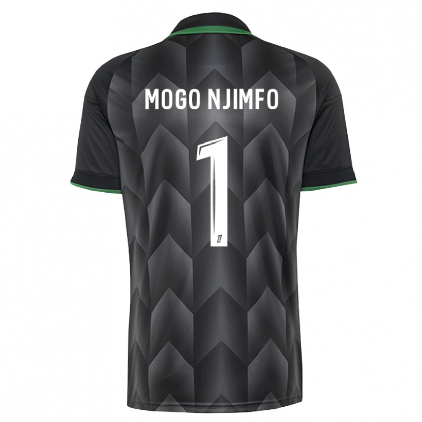 Danxen Heren Arthur Mogo Njimfo #1 Wit Zwart Groen Uitshirt Uittenue 2026/27 T-Shirt België