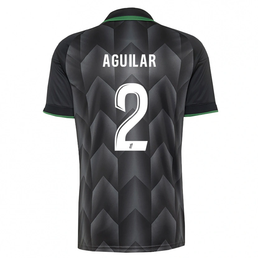 Danxen Heren Ruben Aguilar #2 Wit Zwart Groen Uitshirt Uittenue 2026/27 T-Shirt België
