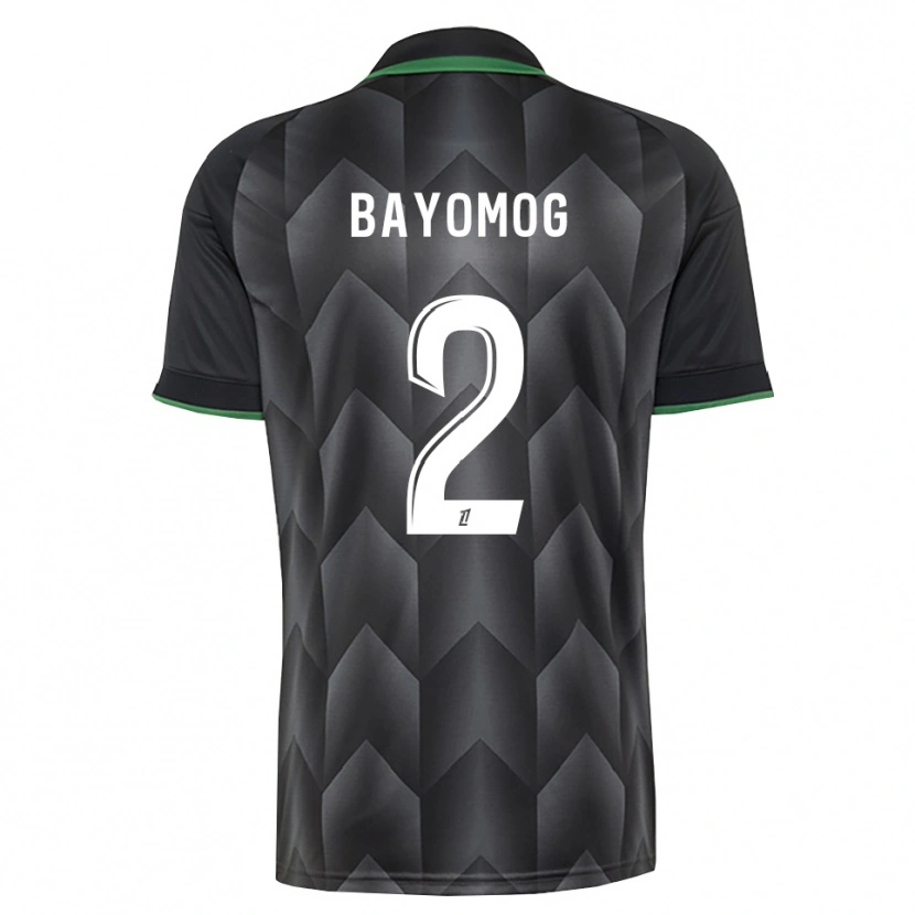 Danxen Heren Hugo Bayomog #2 Wit Zwart Groen Uitshirt Uittenue 2026/27 T-Shirt België