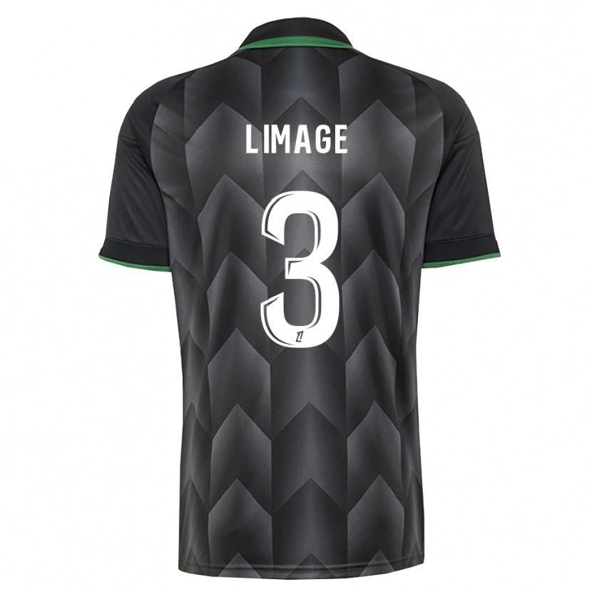 Danxen Heren Jennyfer Limage #3 Wit Zwart Groen Uitshirt Uittenue 2026/27 T-Shirt België