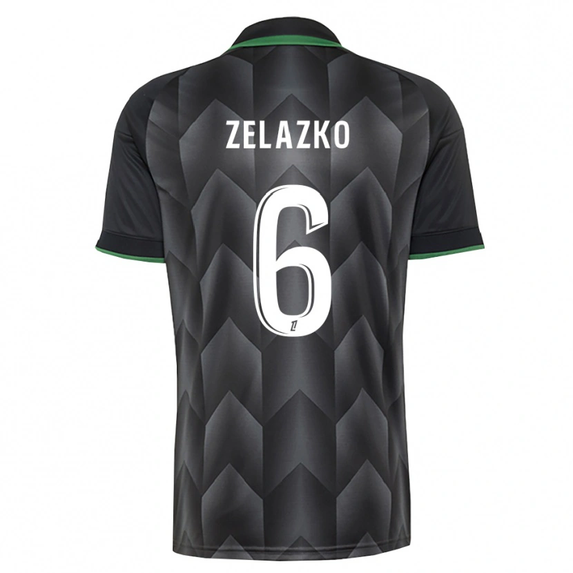 Danxen Heren Robin Zelazko #6 Wit Zwart Groen Uitshirt Uittenue 2026/27 T-Shirt België