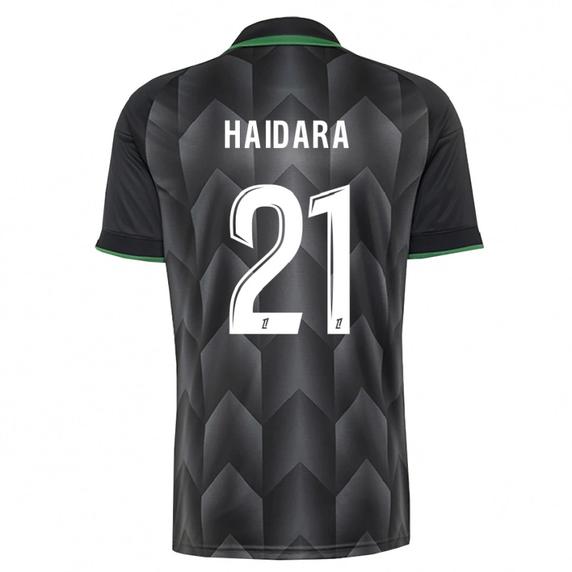 Danxen Heren Amadou Haidara #21 Wit Zwart Groen Uitshirt Uittenue 2026/27 T-Shirt België