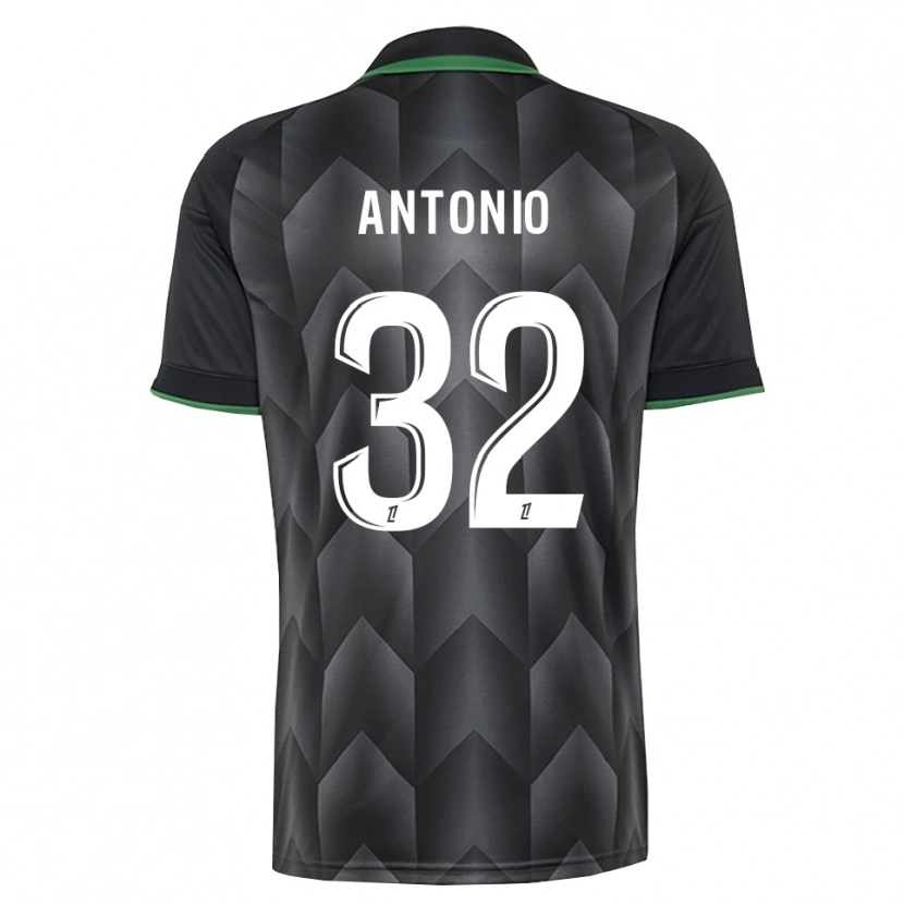 Danxen Heren Kyllian Antonio #32 Wit Zwart Groen Uitshirt Uittenue 2026/27 T-Shirt België