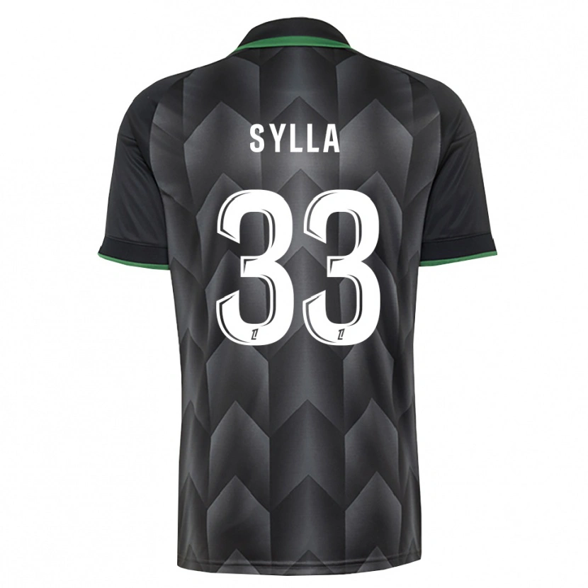 Danxen Heren Fodé Sylla #33 Wit Zwart Groen Uitshirt Uittenue 2026/27 T-Shirt België