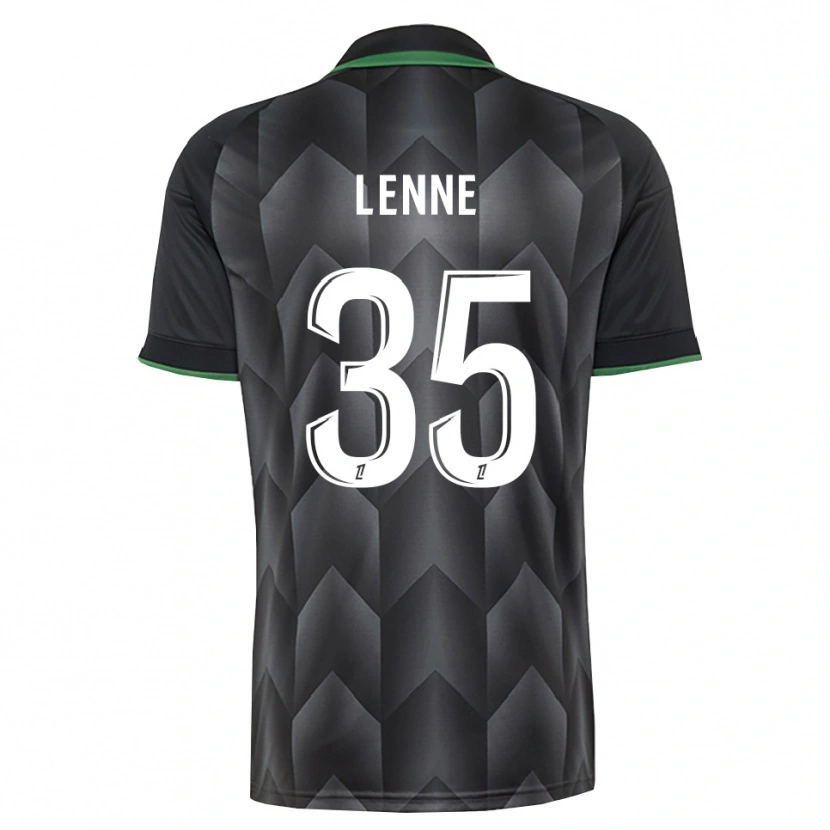 Danxen Heren Oscar Lenne #35 Wit Zwart Groen Uitshirt Uittenue 2026/27 T-Shirt België