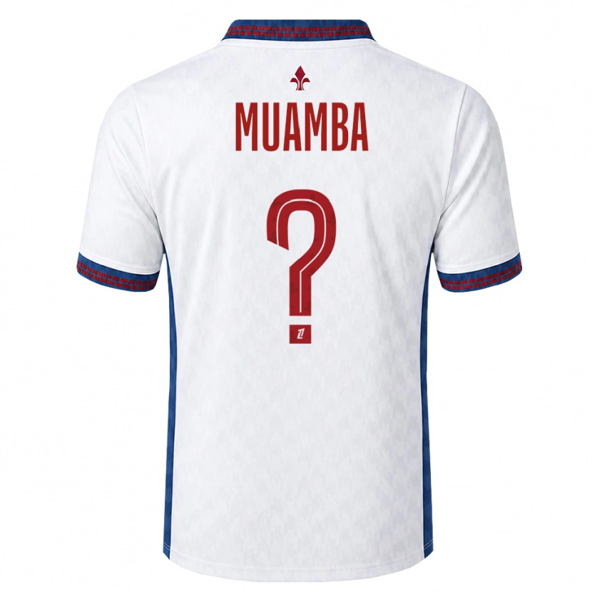 Danxen Heren Lucas Muamba #0 Rood Wit Blauw Uitshirt Uittenue 2026/27 T-Shirt België